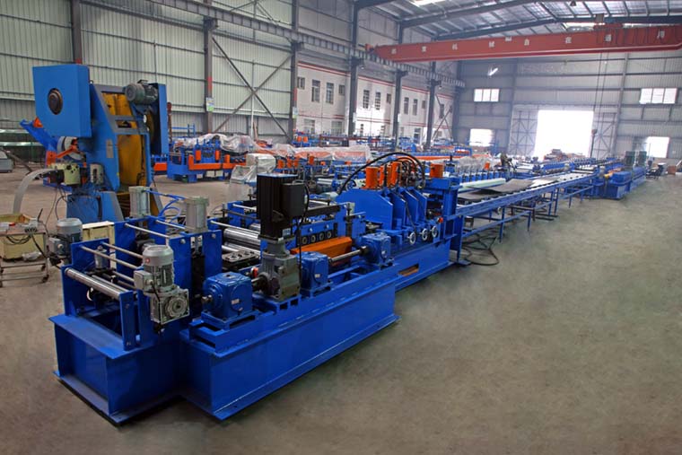 Heavy Duty Automatic C Purlin Roll Forming Machine