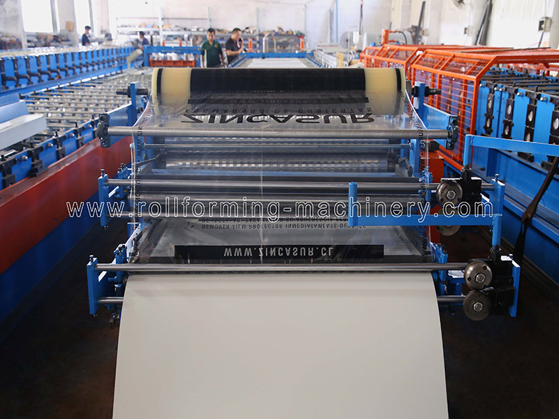 Mesin Roll Forming Lembaran Dinding Lapisan Ganda