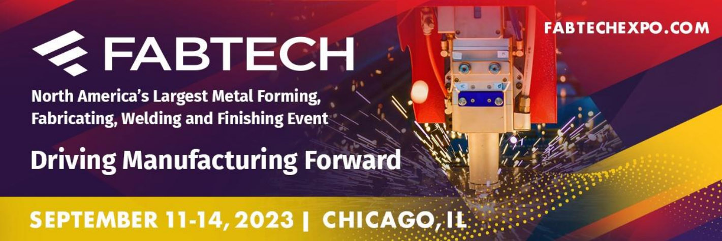 Pameran FABTECH Chicago 11-14 September 2023